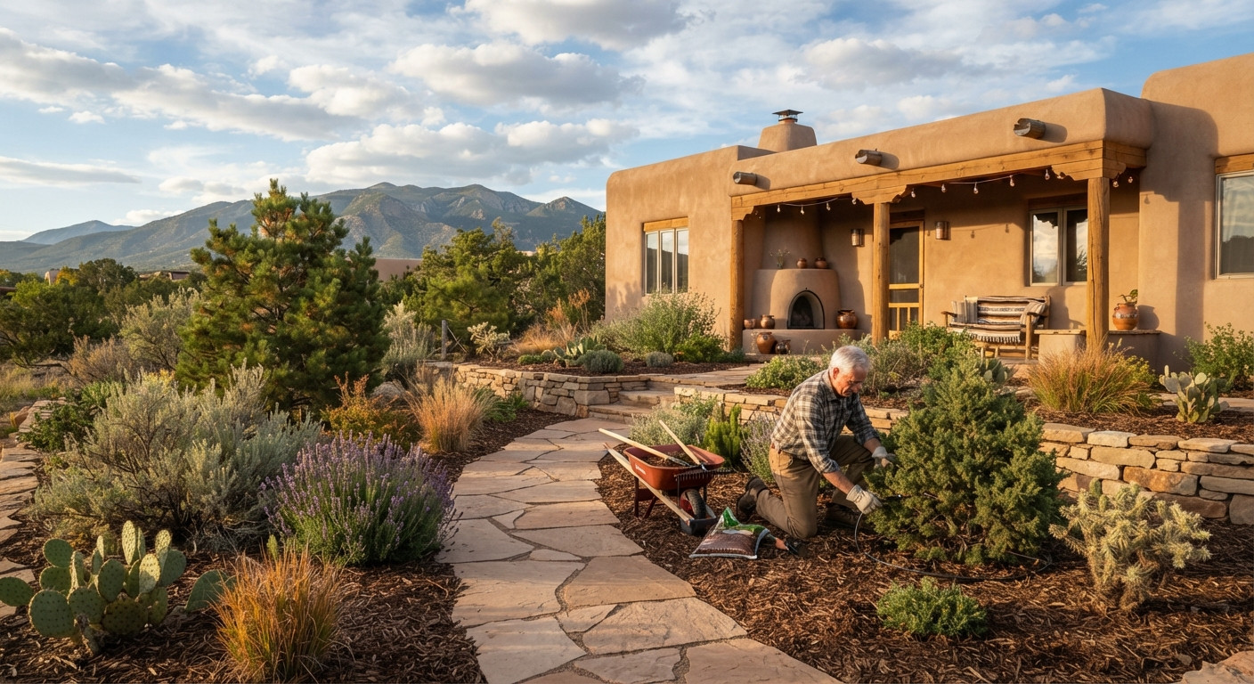 Weekend Landscaping Care and Maintenance Guide for Santa Fe 🌿🍂