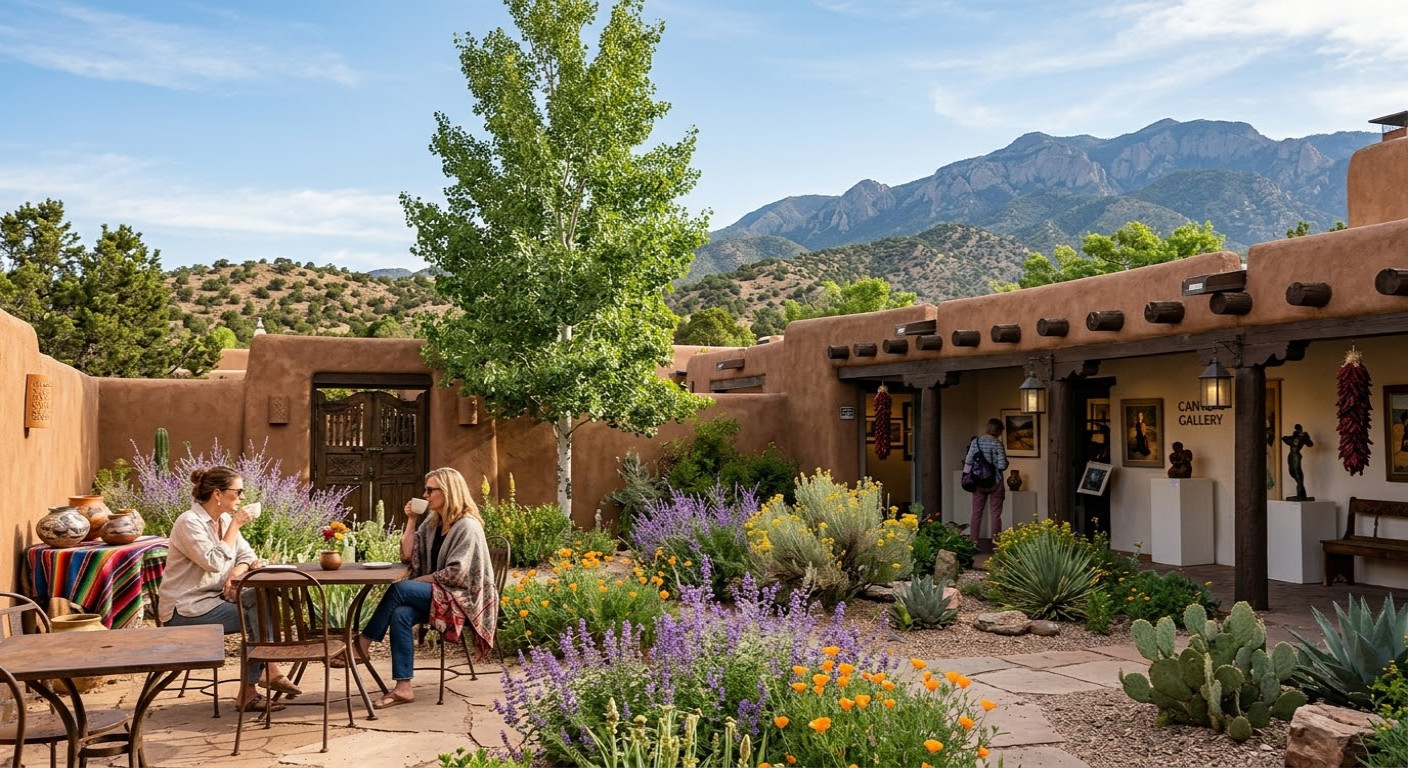 A Sunday in Santa Fe, New Mexico: A Stroll Through the Enchanting Landscape of the "City Different"