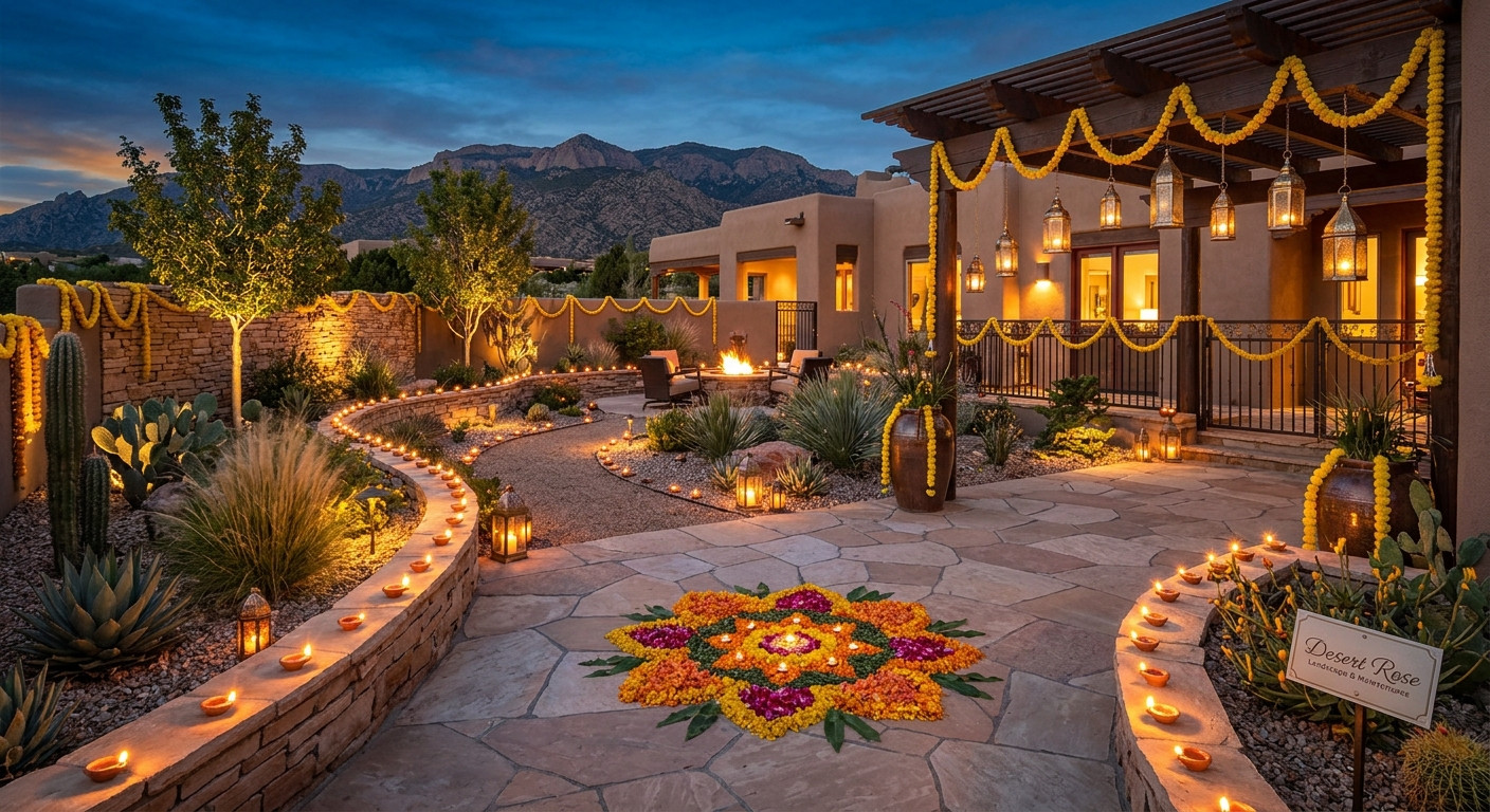 Illuminating Your Sanctuary: How to Elevate Your Outdoor Landscape for Diwali 🪔✨